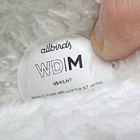 Allbirds (Medium W7-8/M6-7) Wool Dweller Fluff Slippers Slip-On Indoor Outdoor - Picture 3 of 11